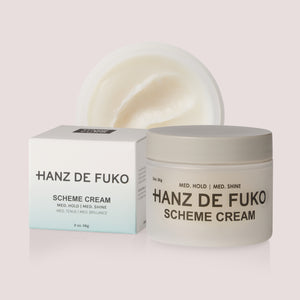 SCHEME CREAM: Hair Styler - Medium Hold, Natural Shine