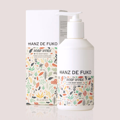 SOAP WORX: THE BODY WASH Jasmine, Vetiver & Orange Rind